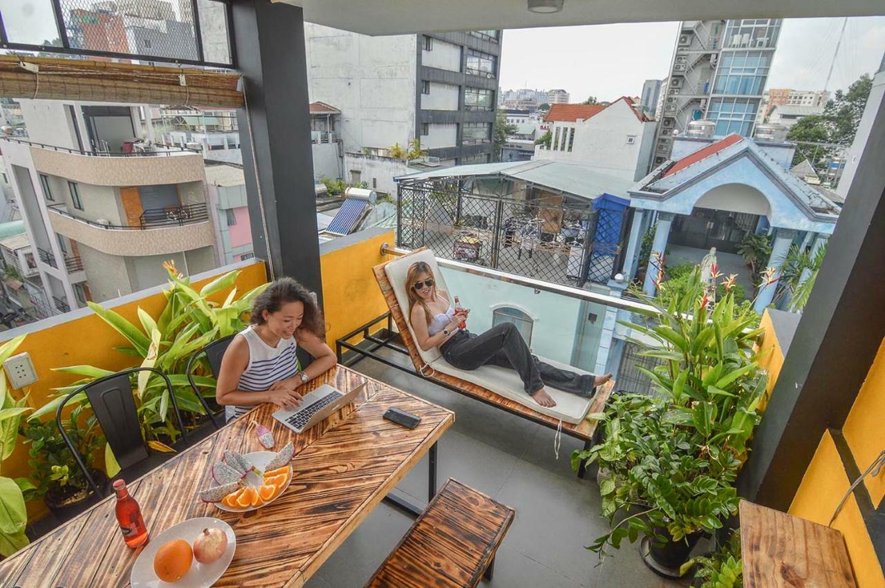 Pham Ngu Lao Center Chill House #8 Apartment Bandar Ho Chi Minh Luaran gambar